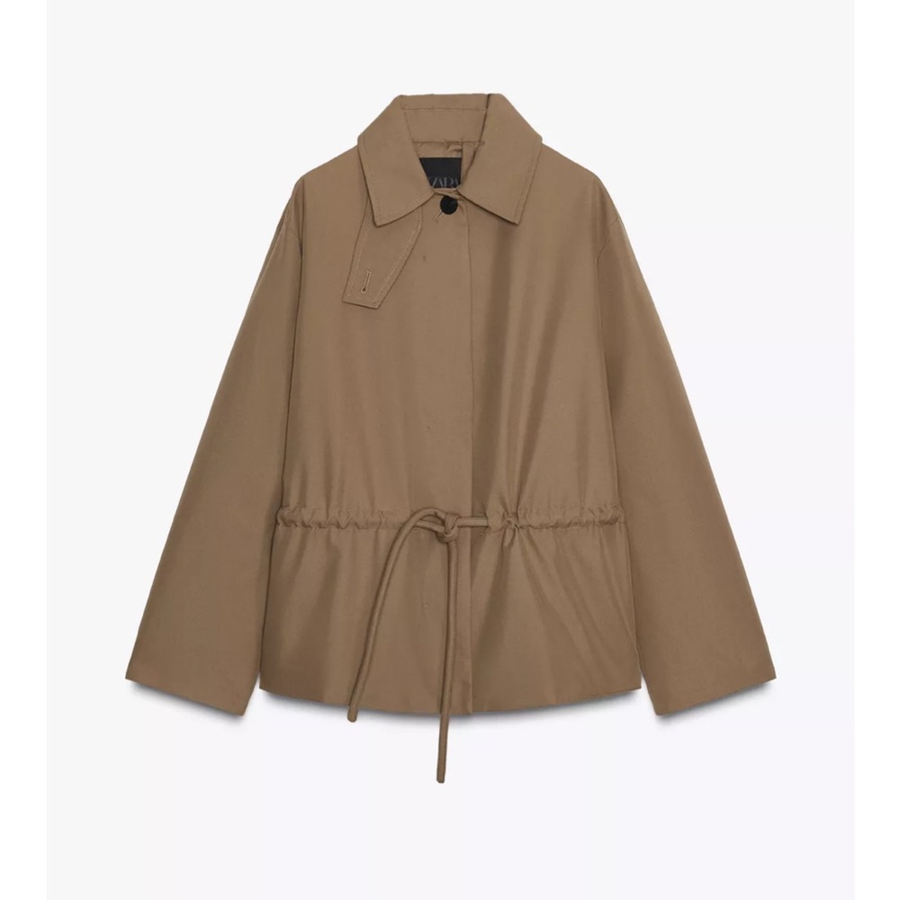 ZW COLLECTION SHORT PARKA WITH ADJUSTABLE WAIST 🤎🍦🍨🐻